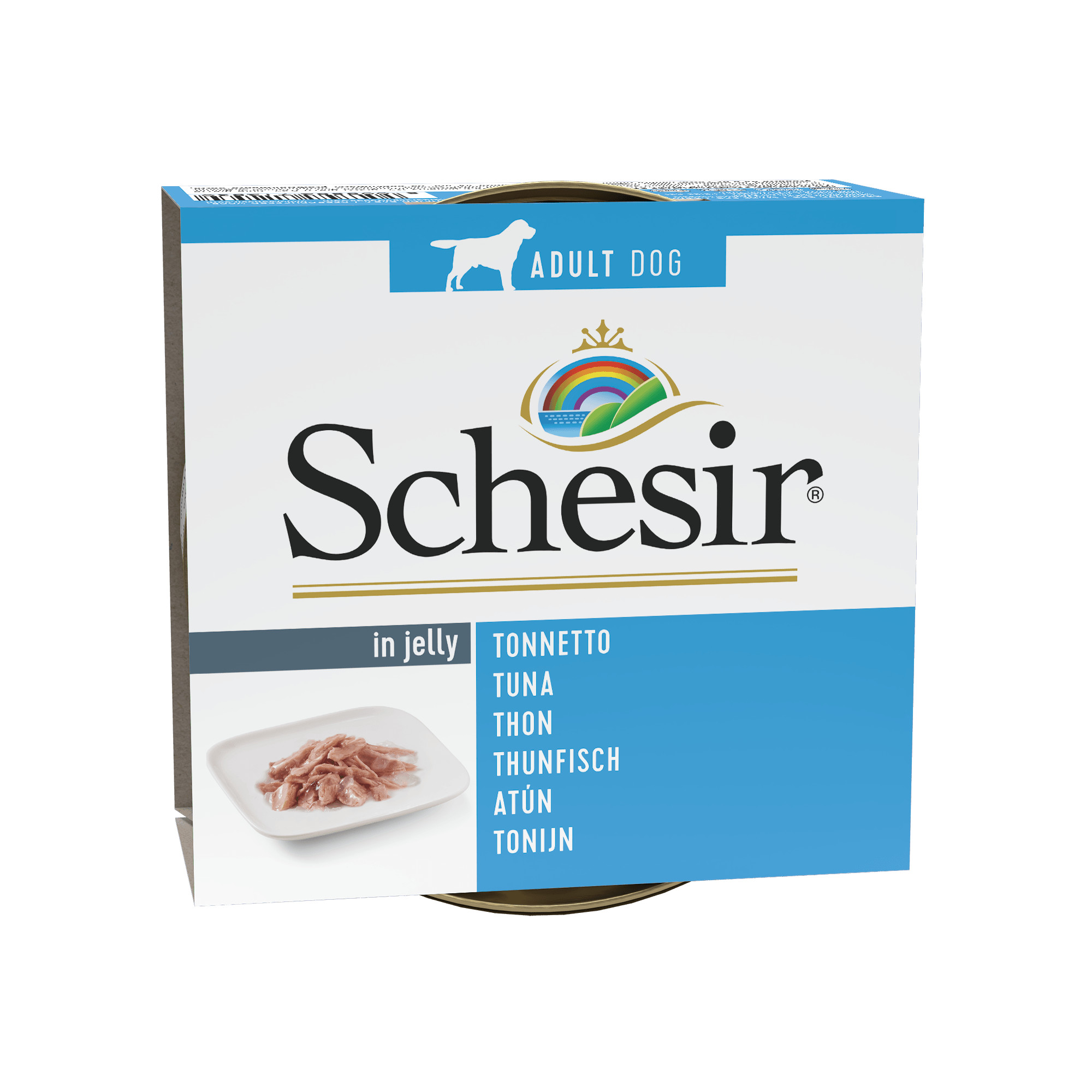 Schesir Thunfisch Nassfutter für Hunde