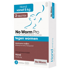 No Worm Pro Hund 4 Tabletten