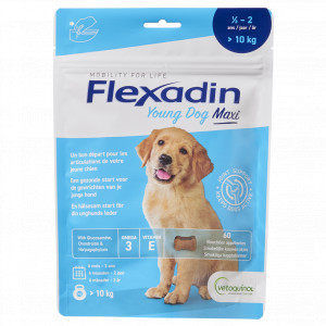 Flexadin Young Dog Maxi Joint Support (60 Kaubonbons) 60 Tabletten
