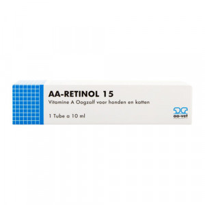 AA-Retinol 15 Vitamine A Augensalbe für Hund & Katze 3 x 10 ml