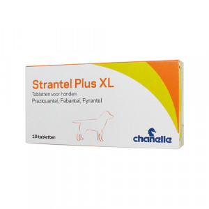 Strantel Plus XL Entwurmungstabletten für grosse Hunde 10 Tabletten
