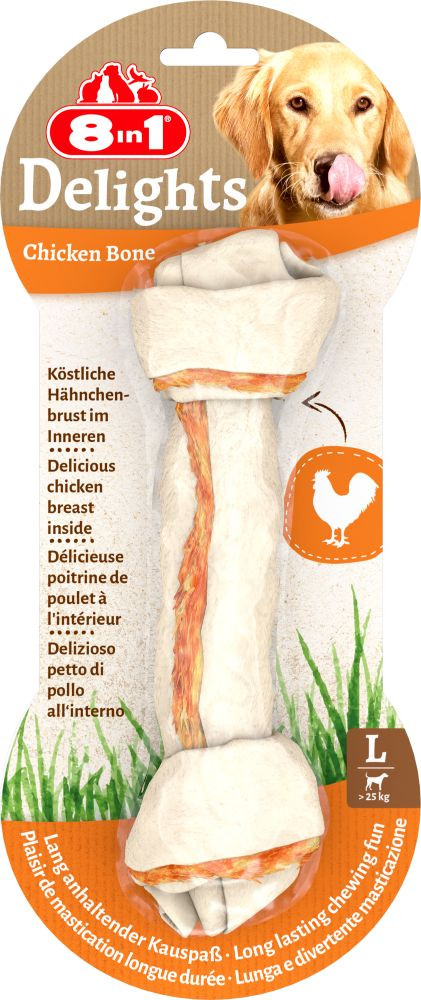 8in1 Delights chicken bones hondensnack