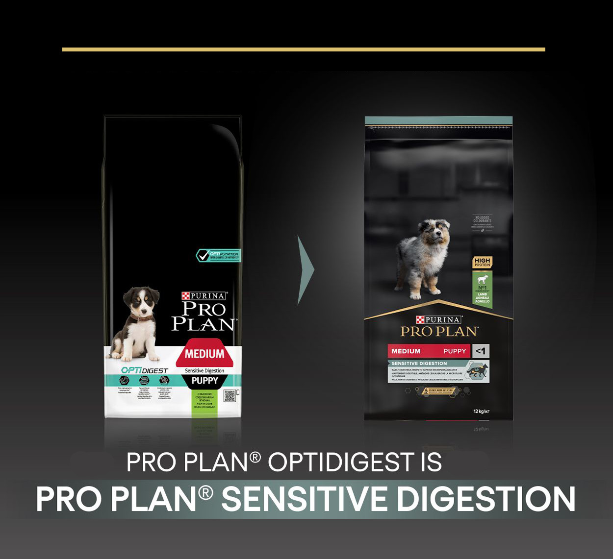 Pro Plan Medium Puppy Sensitive Digestion mit Lamm Hundefutter