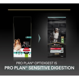 Pro Plan Optidigest Medium Adult Sensitive Digestion Lamm Hundefutter