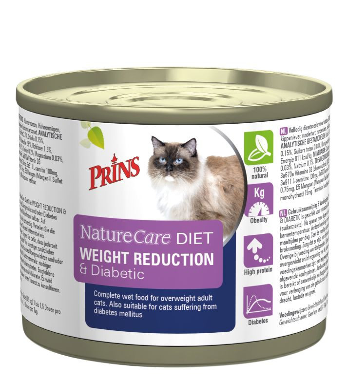 Prins NatureCare Diet Weight Reduction & Diabetic natvoer kat