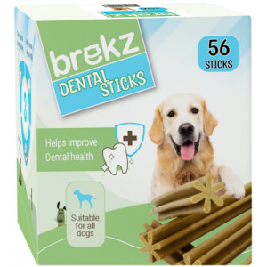 Brekz Dental Sticks Mini Hundesnack 3 x 56 Stück