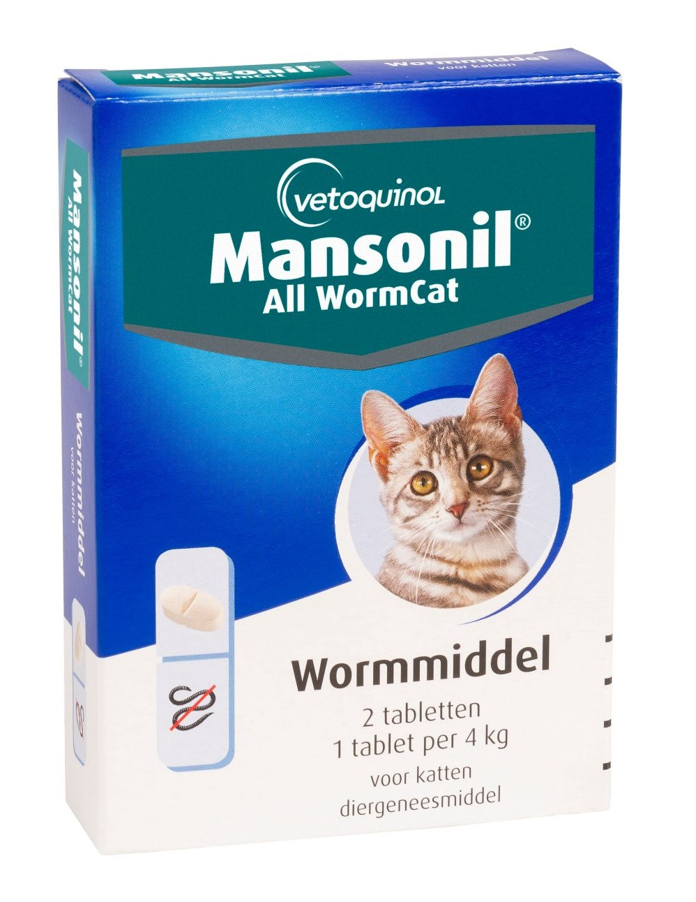 Mansonil All Worm Cat für die Katze