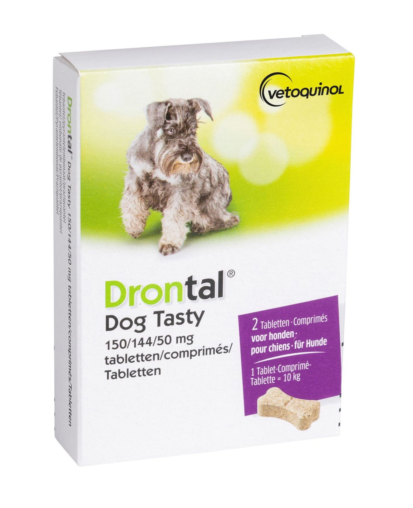 Drontal Dog Tasty 150/144/50 mg EntwurmungsmittelSchnelle Wirkung