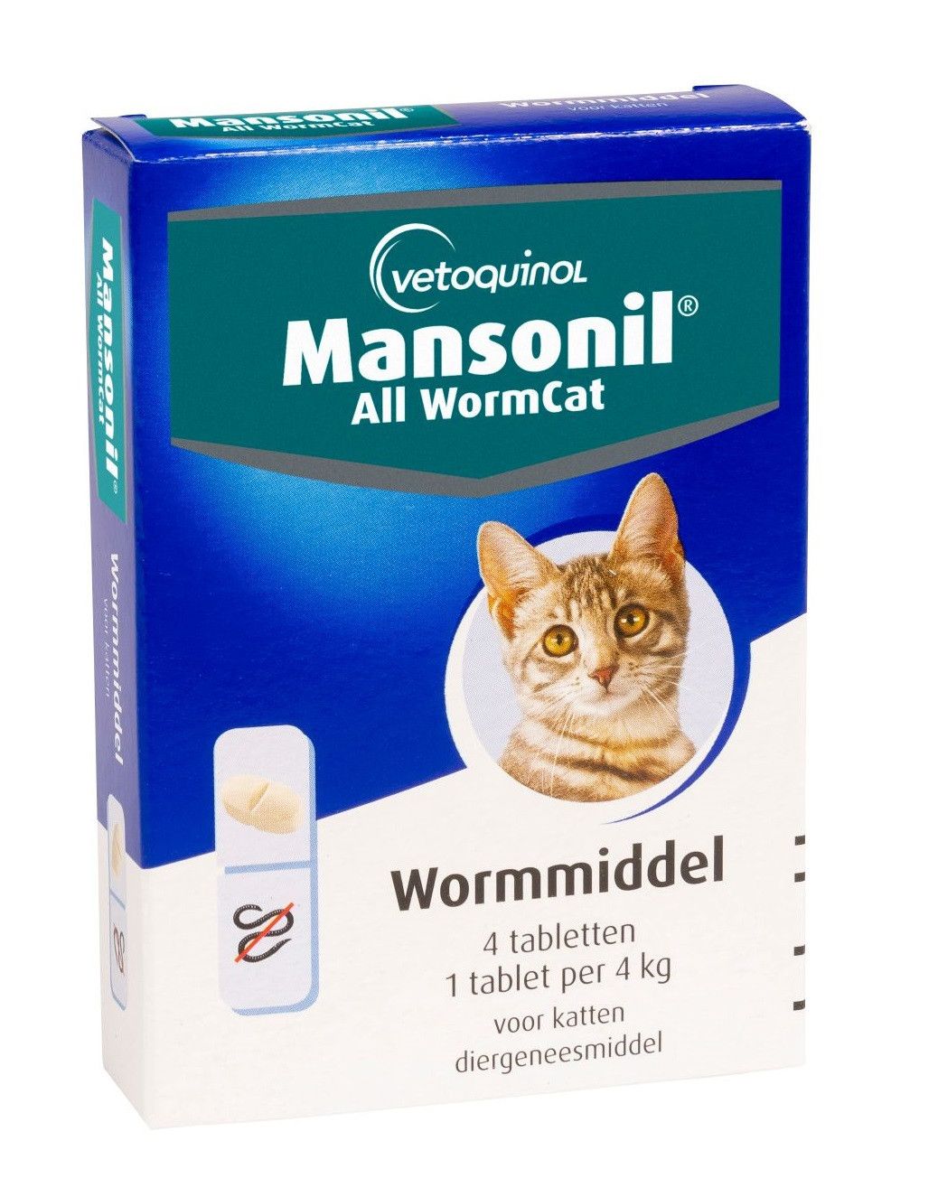 Mansonil All Worm Cat für die Katze