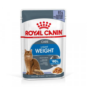 Royal Canin Light Weight Care in Gelee Nassfutter Katze (85 g) 2 Kartons (24 x 85 g)