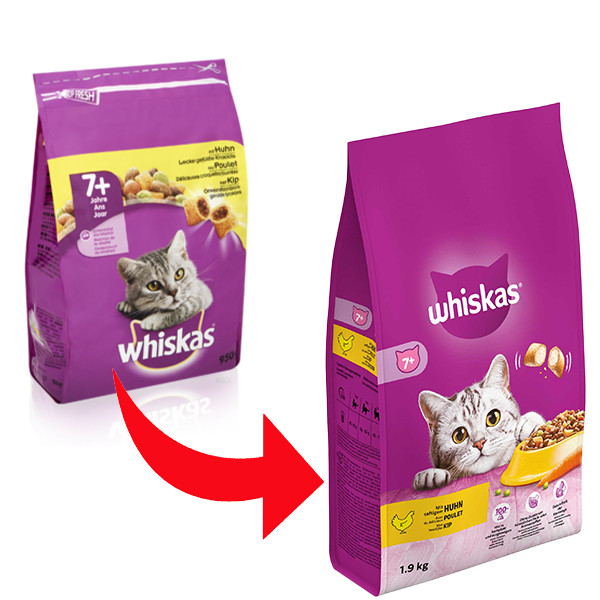 Whiskas Senior 7 mit Huhn Katzenfutter