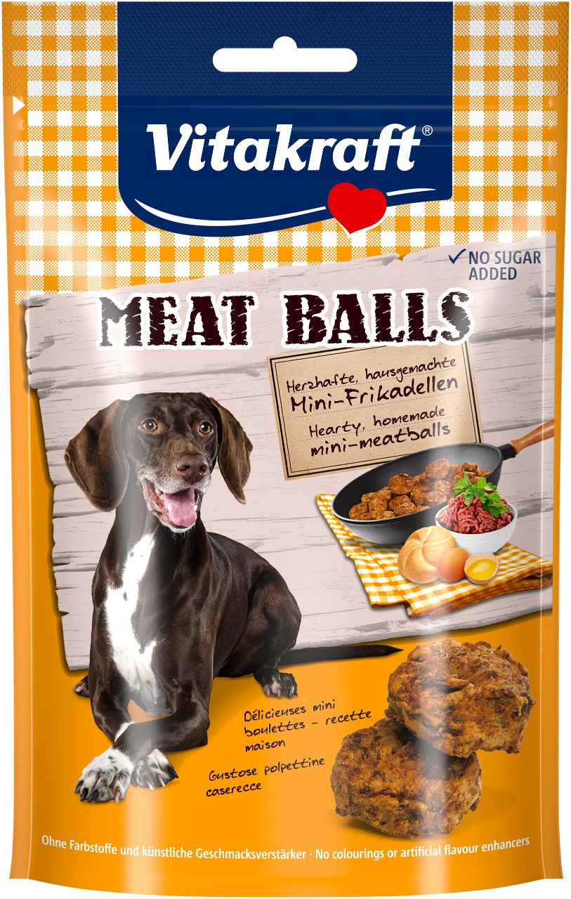 Vitakraft Meatballs hondensnack (80 g)