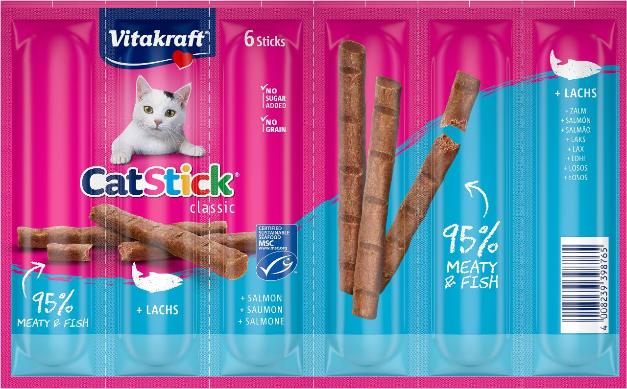 Vitakraft Catsticks Mini Zalm/Forel