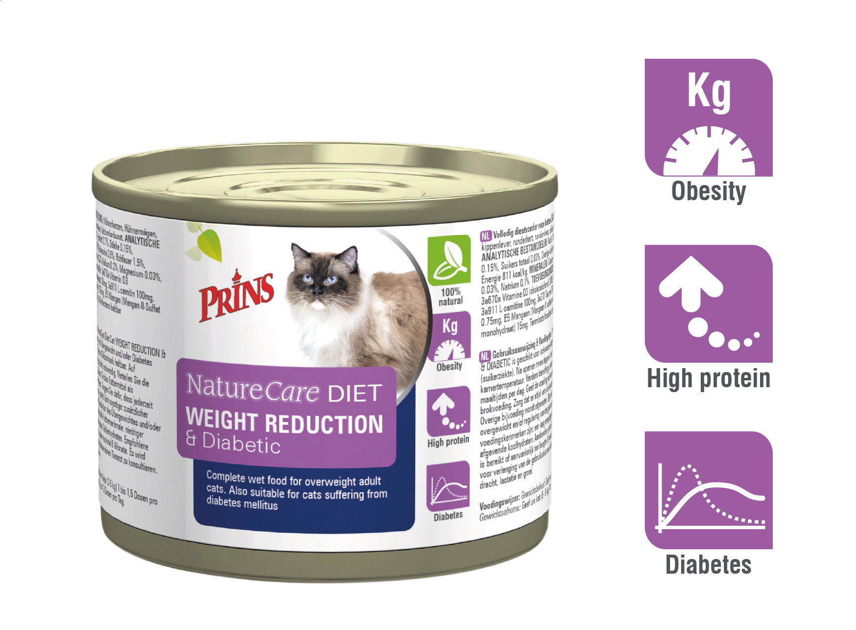 Prins NatureCare Diet Weight Reduction & Diabetic natvoer kat