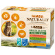 Iams Naturally Adult Land & Meereskollektion Nassfutter Katze (12x85g)