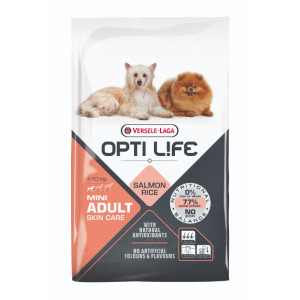 Opti Life Mini Adult Skincare Hundefutter