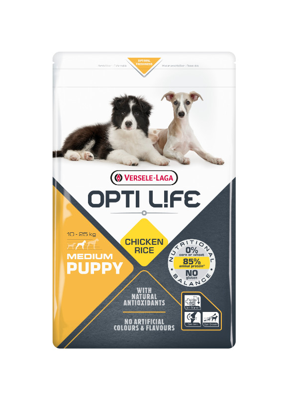 Opti Life Puppy Medium Hundefutter