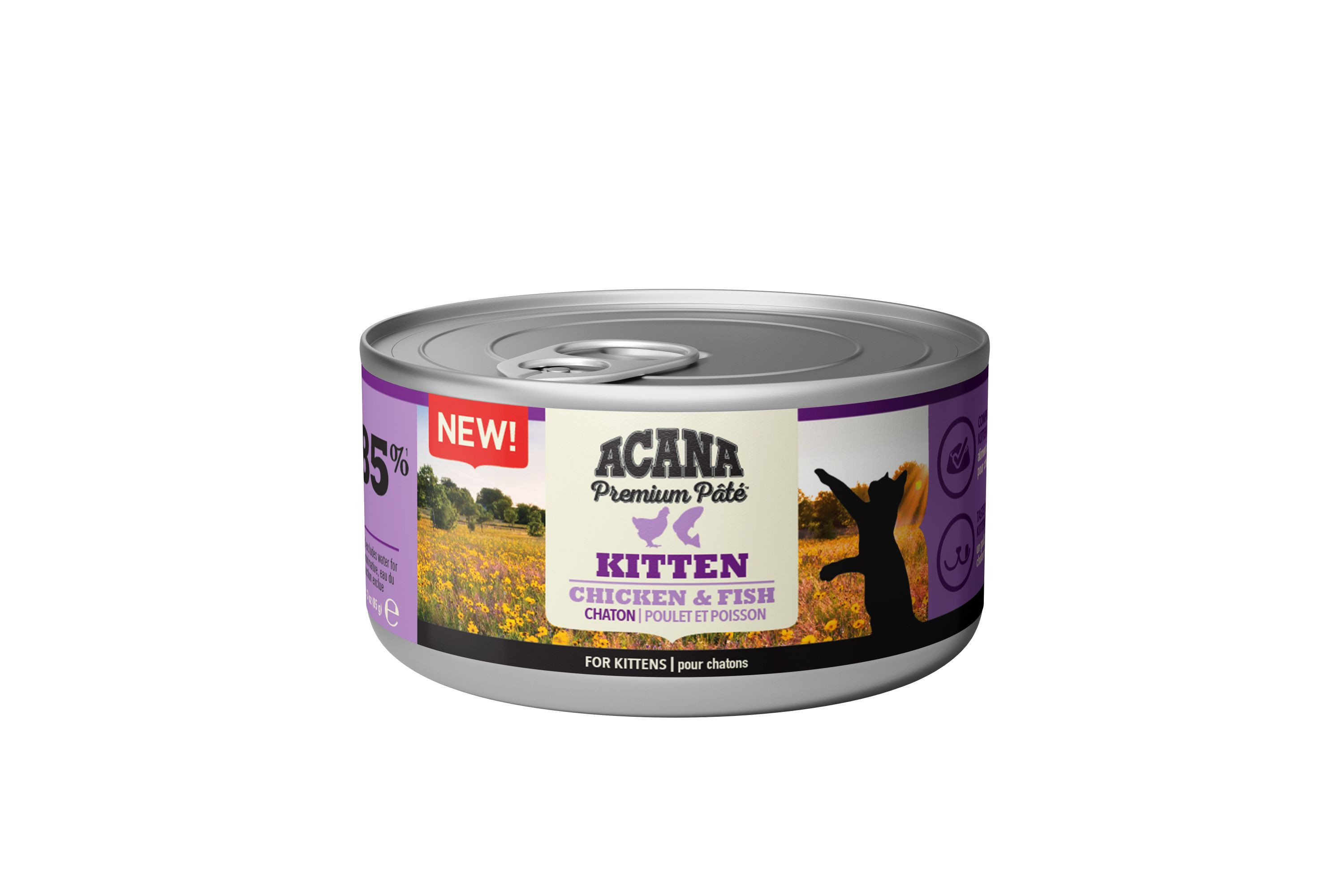 Acana Kitten Premium Paté kip & vis natvoer kat (85 g)