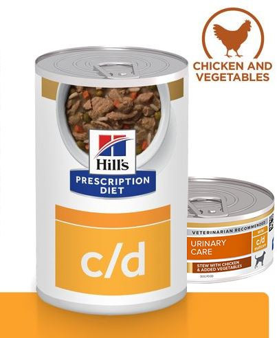 Hill's Prescription C/D Multi Urinary Care Eintopf 354 g Dosen Hundefutter