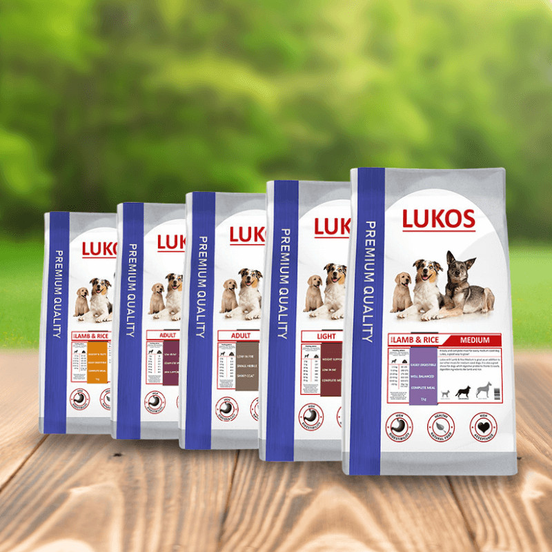 Lukos premium hondenvoer probeerverpakkingen