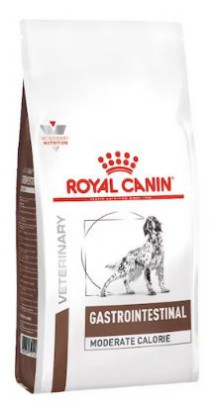 Bild von 2 x 15 kg Royal Canin Veterinary Gastrointestinal Moderate Calorie Hundefutter