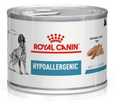 Royal Canin Veterinary Diet Hypoallergenic Hundefutter (Dosen) 200g