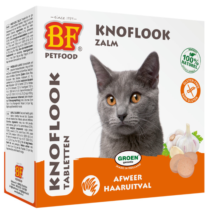 BF Petfood Knoblauchtabletten – Lachs Katzensnack