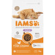 Iams Adult Hairball Katzenfutter mit frischem Huhn