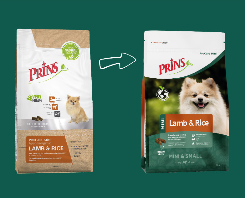 Prins ProCare Mini mit Lamm & Reis Hundefutter