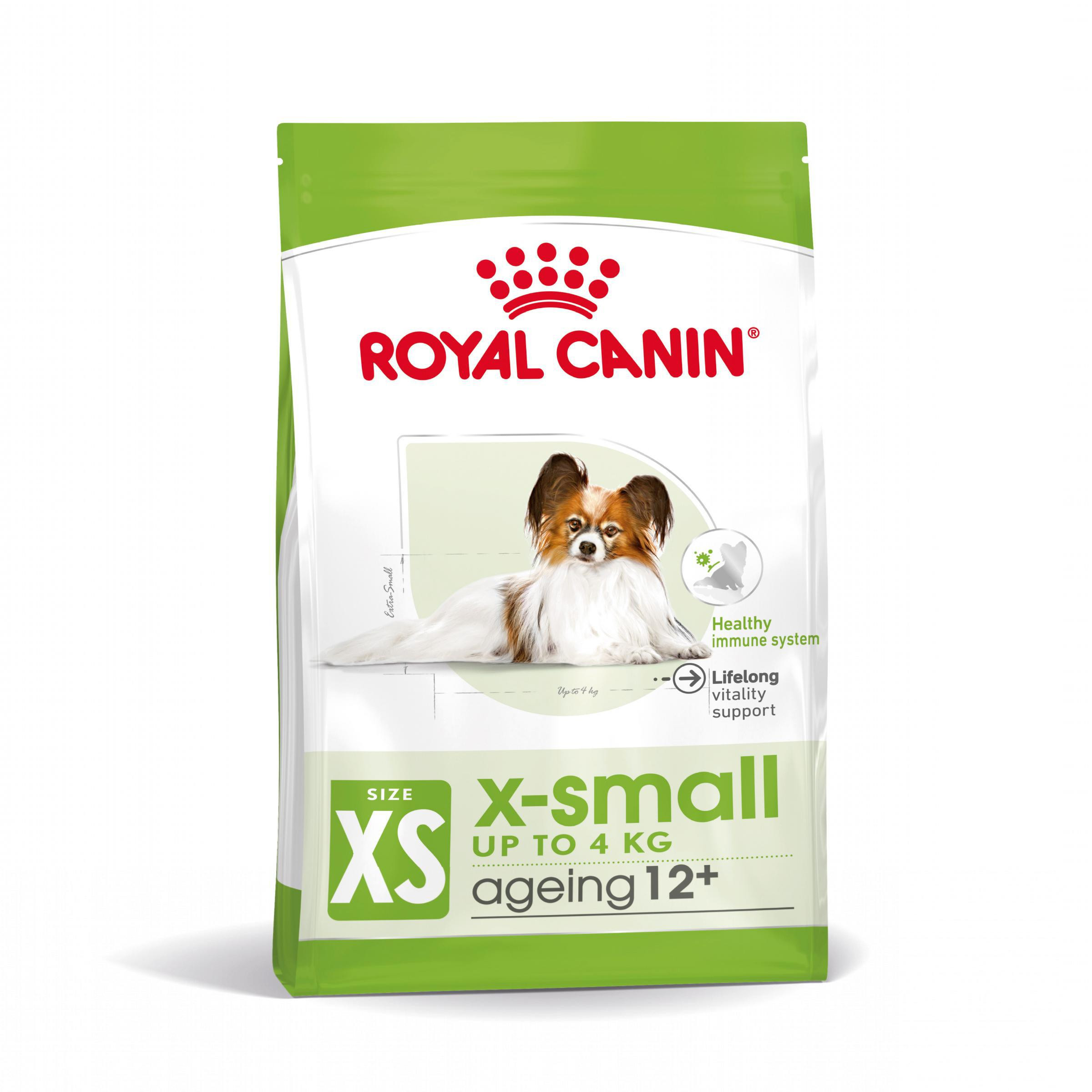 Bild von 2 x 1,5 kg Royal Canin X-Small Ageing 12+ Hundefutter