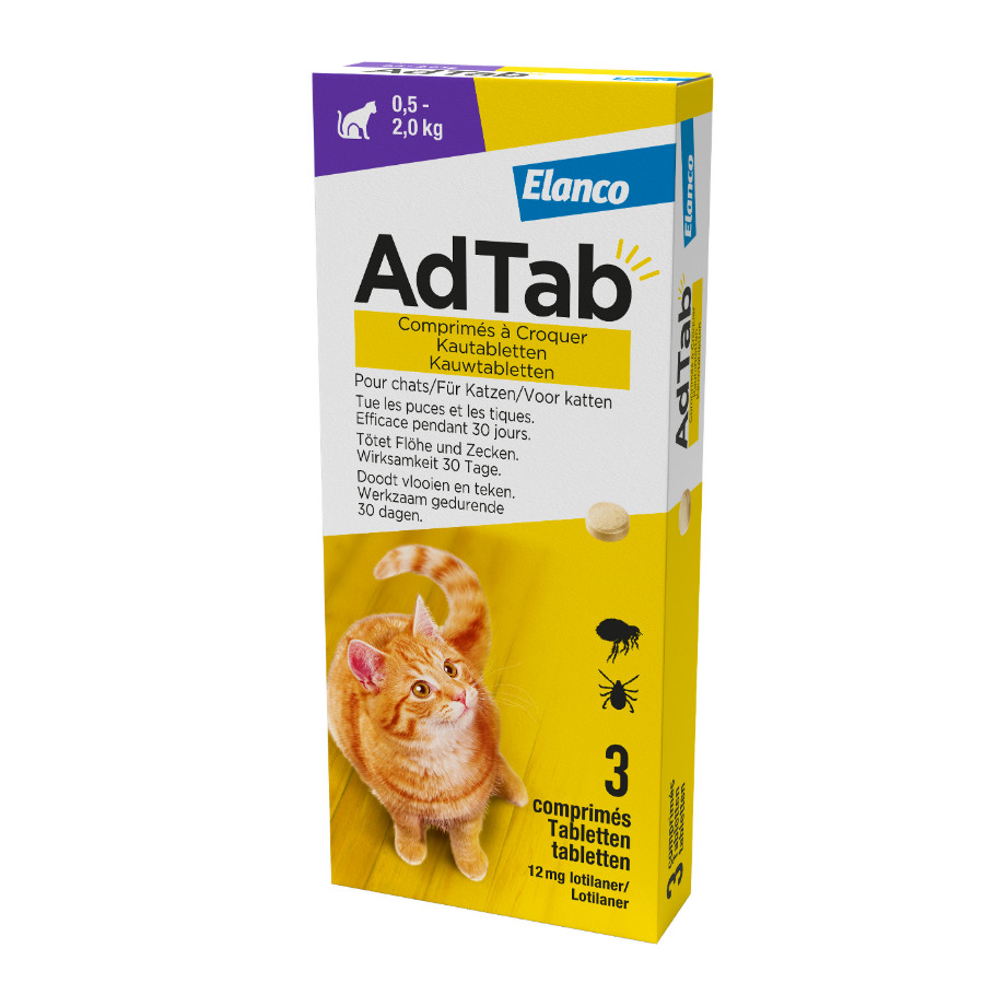 AdTab kauwtabletten voor de kat