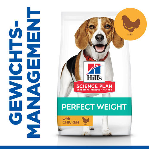 Hill's Adult Perfect Weight Medium Huhn Hundefutter