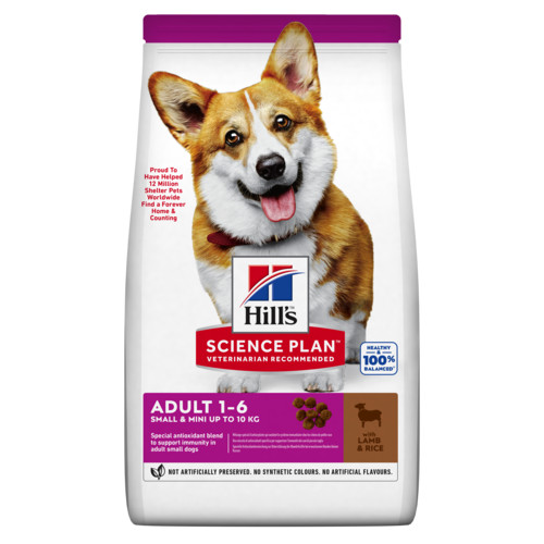 Hill's Adult Small & Mini Lamm & Reis Hundefutter
