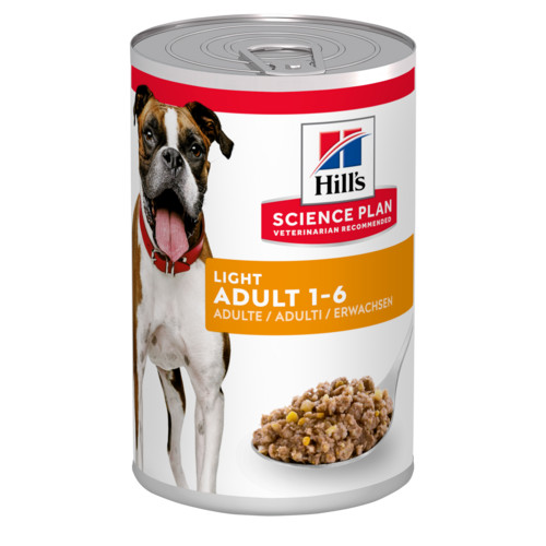 Hill's Adult Light Hunde-Nassfutter (Dosen 370 gr)