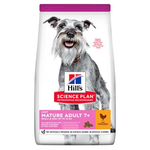 Hill's Mature Adult Light Small & Mini Huhn Hundefutter