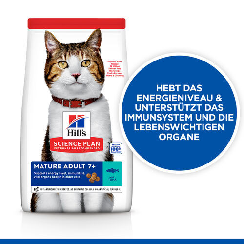 Hill's Mature Adult 7+ Thunfisch Katzenfutter