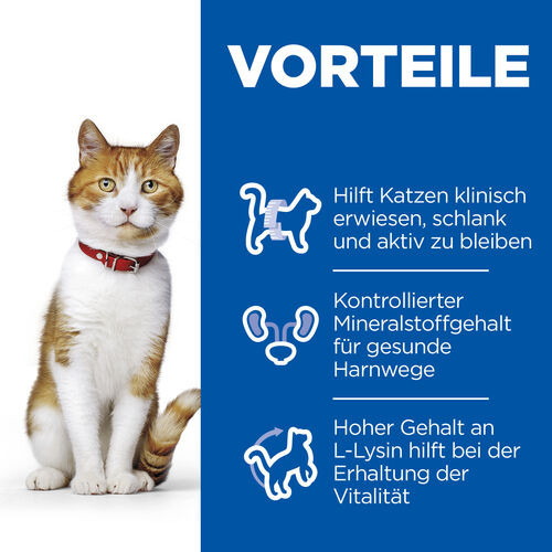 Hill's Science Plan Adult Sterilised Cat mit Huhn Katzenfutter
