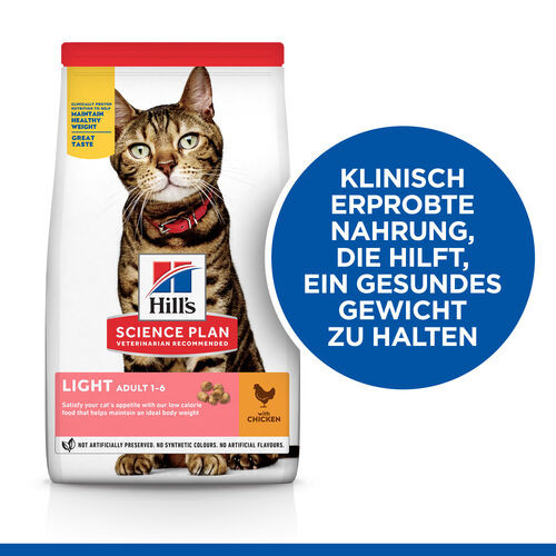 Hill's Adult Light Huhn Katzenfutter