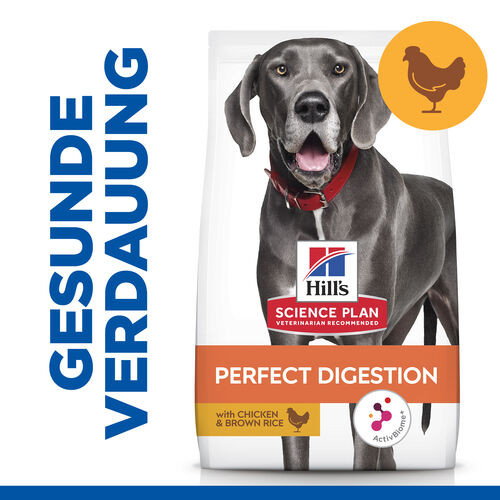 Hill's Adult Perfect Digestion Large mit Huhn & braunem Reis Hundefutter