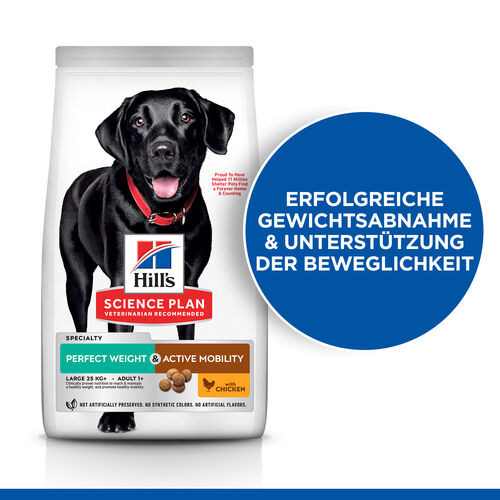 Hill's Adult Large Perfect Weight & Active Mobility mit Huhn Hundefutter