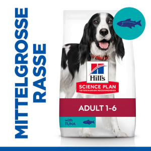 Hill's Adult Medium mit Thunfisch Reis Hundefutter