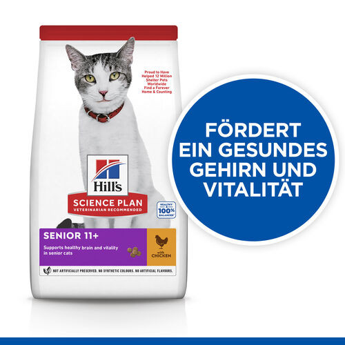 Hill’s Senior 11+ Huhn Katzenfutter