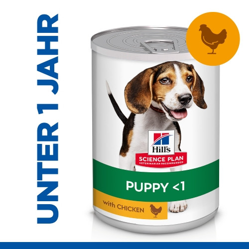 Hill's Puppy Huhn Hundefutter (in Dosen 370g)