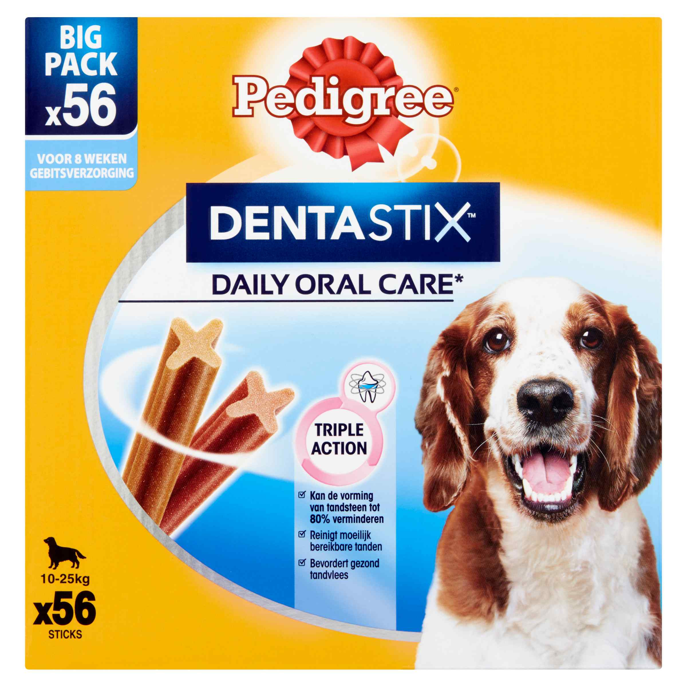 Pedigree Dentastix für mittelgroβe Hunde von 10 bis 25 kg