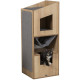 Trixie Cat Tower CityStyle Kratzbaum braun/grau