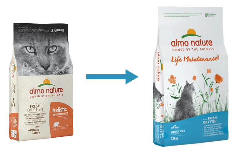 Almo Nature Life Maintenance mit Fettfisch Katzenfutter