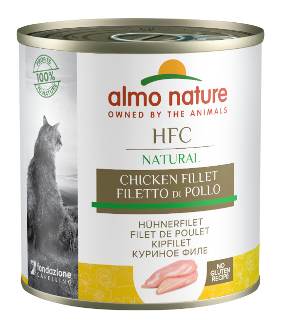 Almo Nature HFC Natural Hühnerfilet Katzen-Nassfutter (280 g)