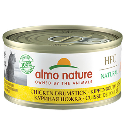 Almo Nature HFC Natural Hähnchenschenkel Katzen-Nassfutter (70 g)