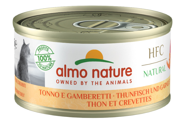 Almo Nature HFC Natural Thunfisch und Garnelen (70 g)