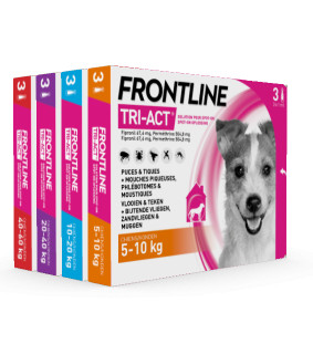 Frontline Tri-Act Spot-on anti-parasiet hond XL / 40 - 60 kg
